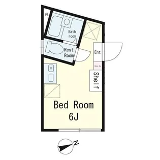 ベルネージュ【2階】の間取り