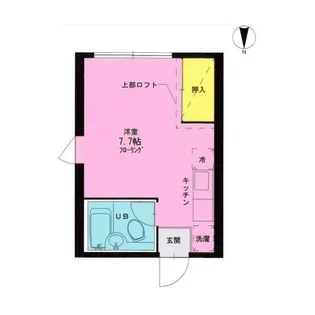 カームハイツ【2階】の間取り