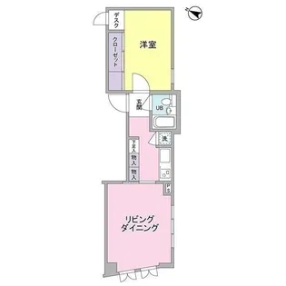 スカラすくも【2階】の間取り