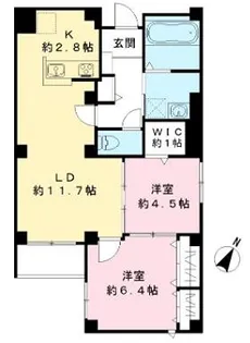 Diamond Valley【1階】の間取り