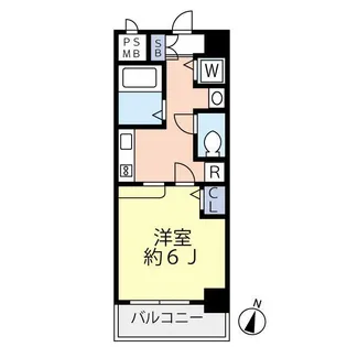 グランヴァン武蔵小山II【4階】の間取り