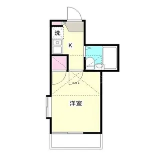 クレイドル中央【1階】の間取り