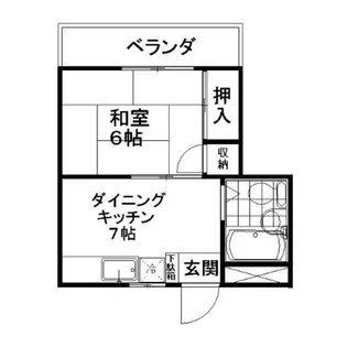 戸部ビル【3階】の間取り
