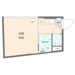 エストラルゴ西小山II【3階】の間取り