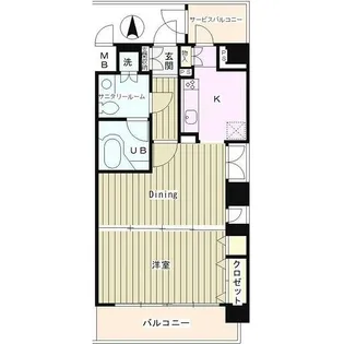 Fine Crest【4階】の間取り