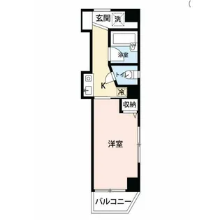 Le・ciel旗の台【7階】の間取り