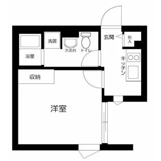 中延 Hillz【2階】の間取り
