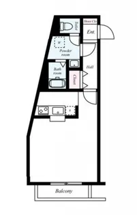 菱和パレス高輪壱番館【1階】の間取り