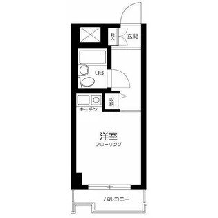 パレ・ドール石川台【4階】の間取り