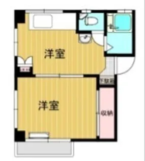 大滝ビル【2階】の間取り