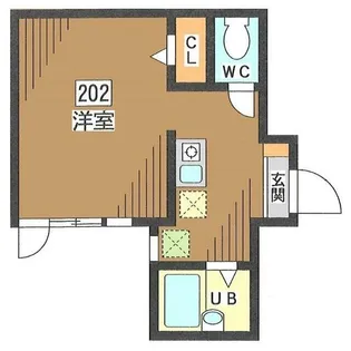 ビラ・リヴェールスクエア豊町【2階】の間取り