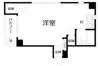 タウンハウス美原【2階】の間取り