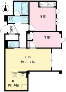 北品川テラス【3階】の間取り