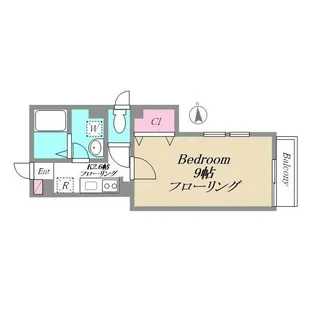 KIHACHI RESIDENCE【2階】の間取り