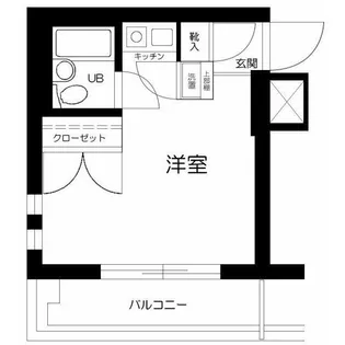 アクトピア旗の台2番館【3階】の間取り