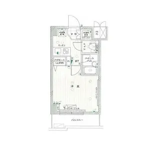 ルーブル都立大学参番館【5階】の間取り