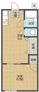 スコアールA棟【1階】の間取り