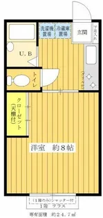 ラ・ムジーク三軒茶屋【1階】の間取り