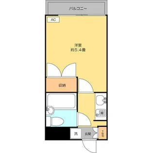 メゾン大森北【6階】の間取り