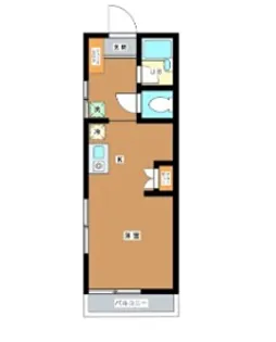 ベルソーレ【2階】の間取り