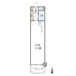 シルクロードビル【4階】の間取り