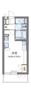 ミランダパークヒルズ妙蓮寺【1階】の間取り