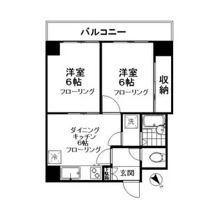 メゾン・サンクフェット【2階】の間取り