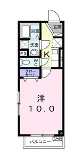 リバ・ビレッジ西中延【3階】の間取り