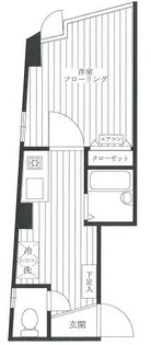 ヴェリテ駒沢【2階】の間取り