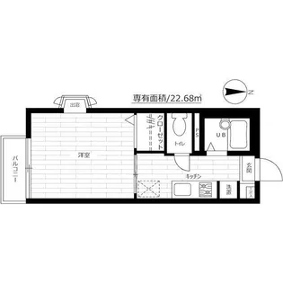 クライン ブルーメI【2階】の間取り