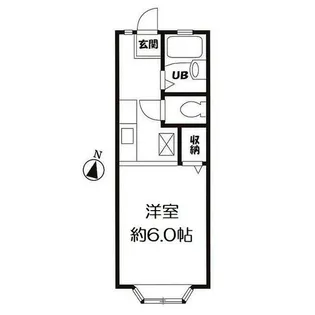 コーポエイト【2階】の間取り