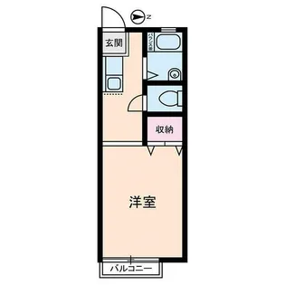 イーストヒルズ A【2階】の間取り