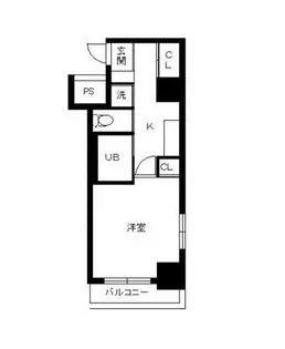 スカイコート大森第5【8階】の間取り