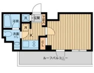 KDXレジデンス雪谷大塚【5階】の間取り