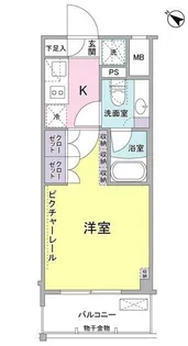 SIL西五反田【11階】の間取り