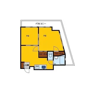三富ビル【4階】の間取り