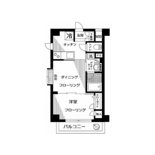日神デュオステージ池上【4階】の間取り