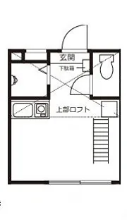 ideal戸越銀座【2階】の間取り