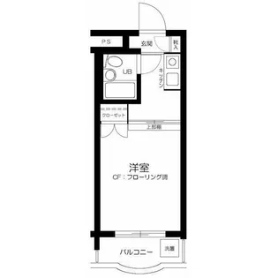 ハイタウン新丸子ナンバー2【2階】の間取り