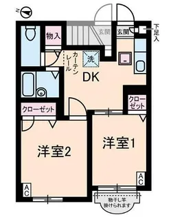 LENIHEIM【1階】の間取り