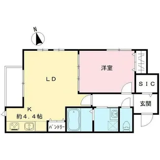 フォートリー祐天寺 Fort Lee Yutenji【2階】の間取り