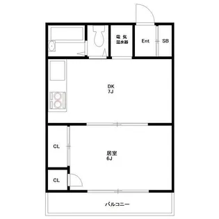 ハミルトンプラザ【3階】の間取り