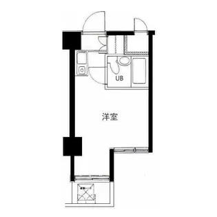 トップ不動前【3階】の間取り