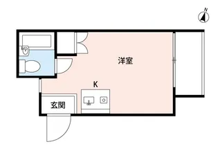 ホワイトハウス高津【3階】の間取り
