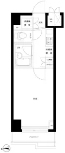 ルーブル大森八番館【7階】の間取り