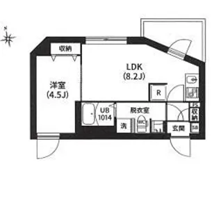 レピュア南大井レジデンス【3階】の間取り