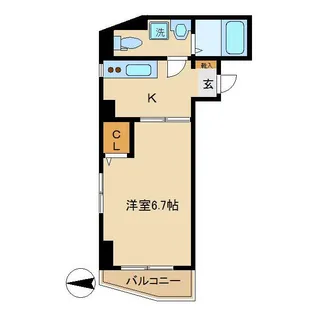 ラプティメゾン【4階】の間取り