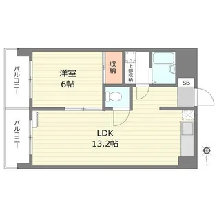 アメニティヤマノテ【1階】の間取り