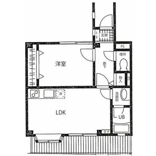 ガーデン西原マンションII【2階】の間取り