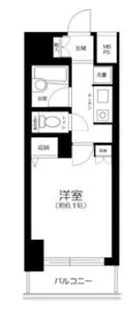 日神パレステージ三軒茶屋II【2階】の間取り